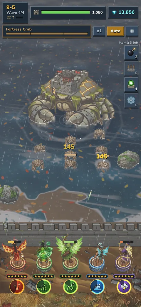 The Fortress Crab and its watchtower