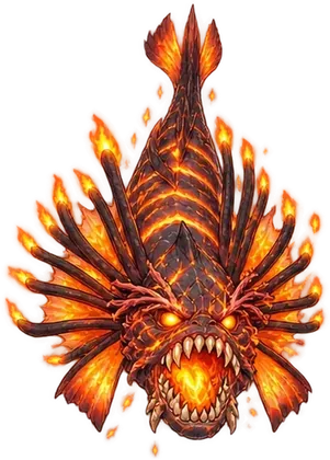 Pesce Leone di Magma